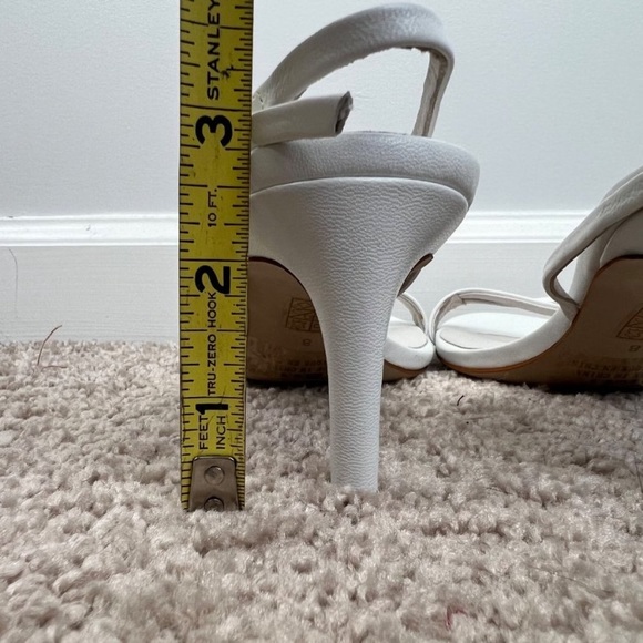 Jeffrey Campbell Morph Slingback Kitten Heels in White - Picture 6 of 7